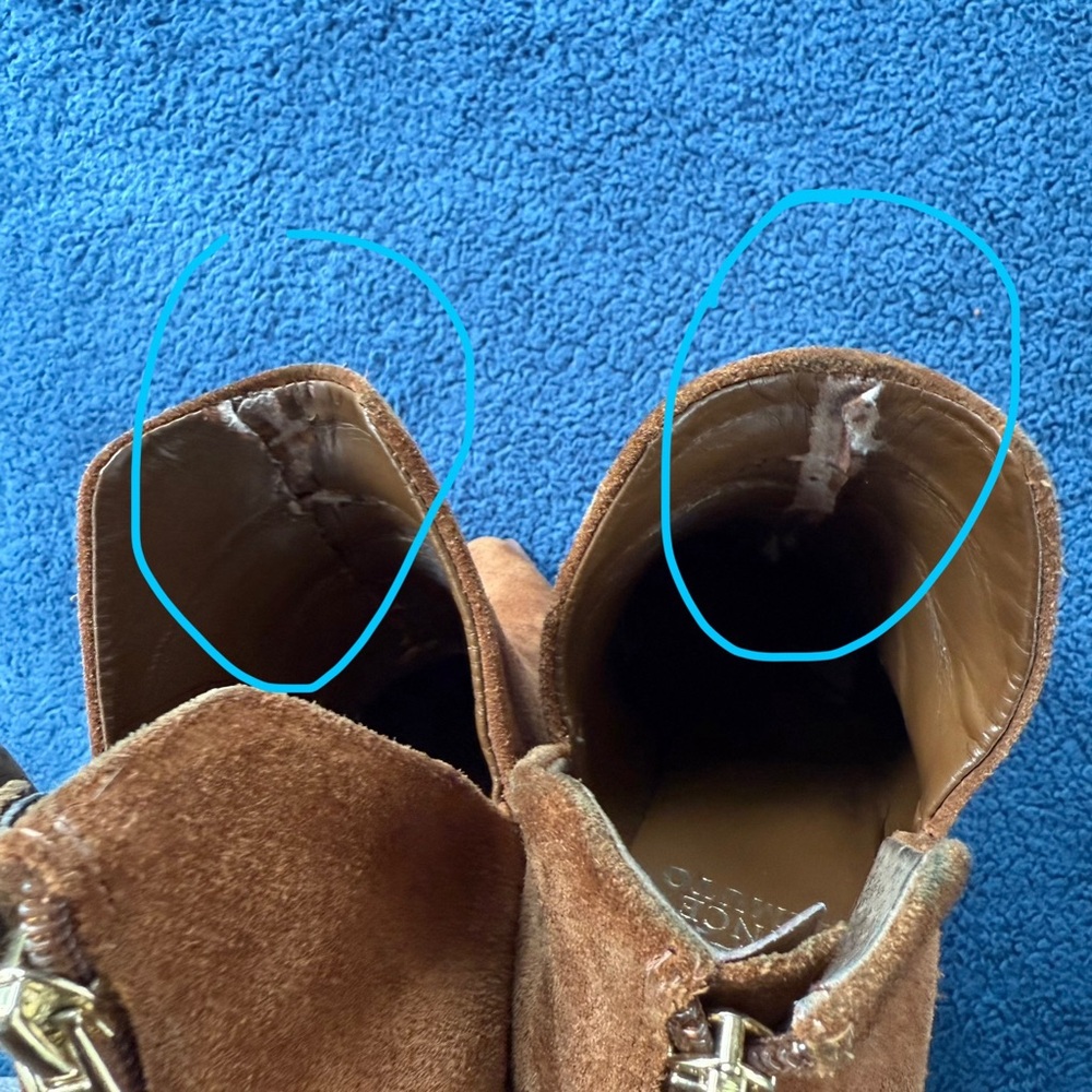 Sz 7 — Vince Camuto Bibestie suede ankle booties - Picture 12 of 12